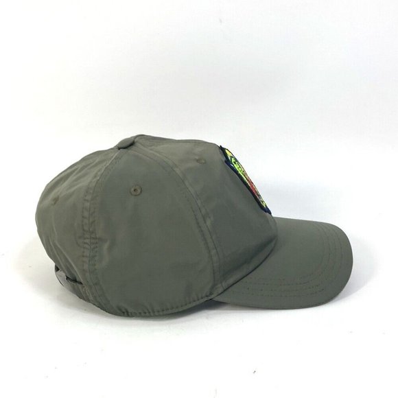 VERSUS logo hat cap baseball cap polyester khaki main image 5